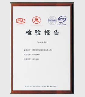 檢測報告